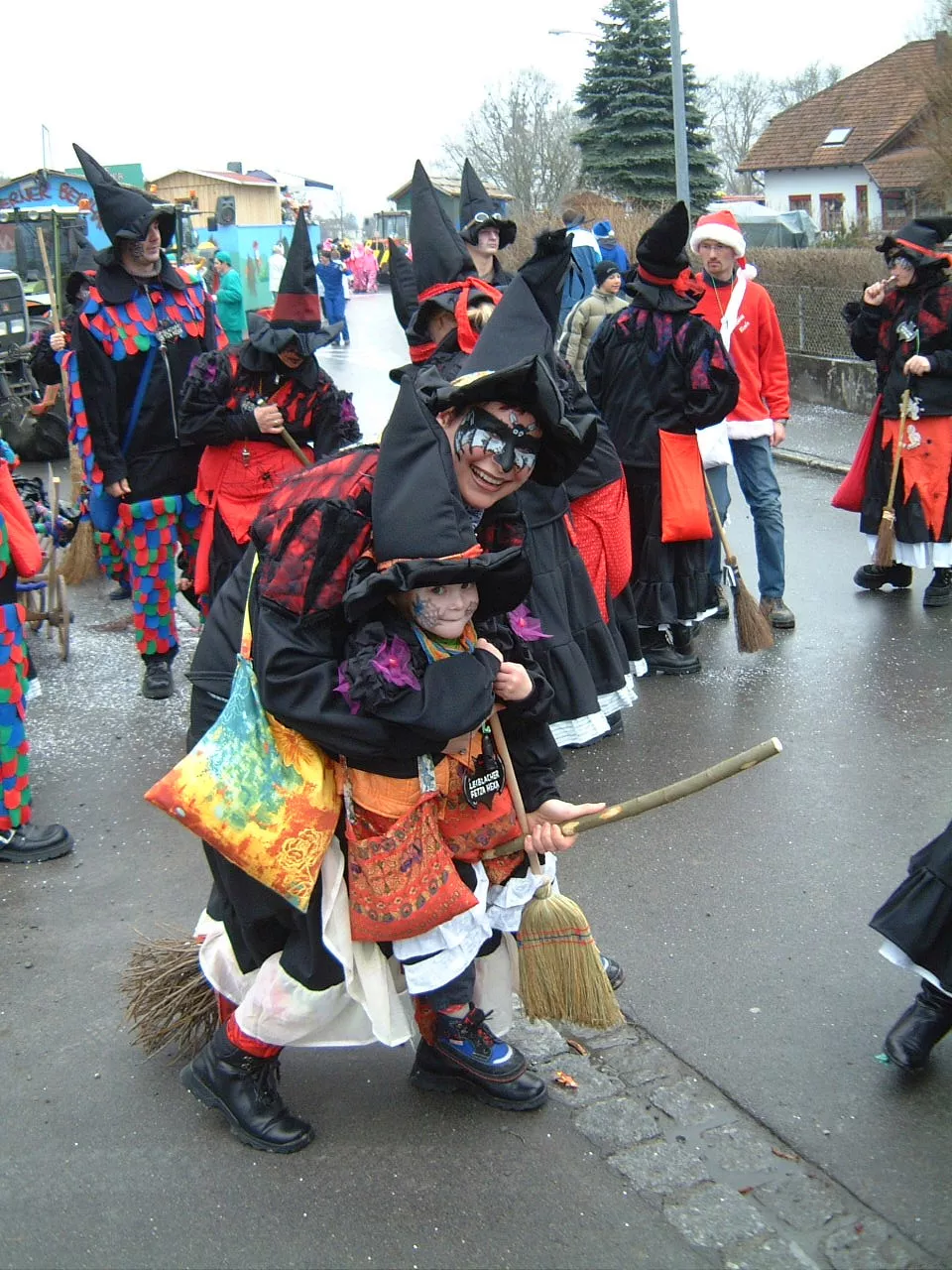 Kinderfasching Leiblach, Fetza Hexa, hexen Geschichte