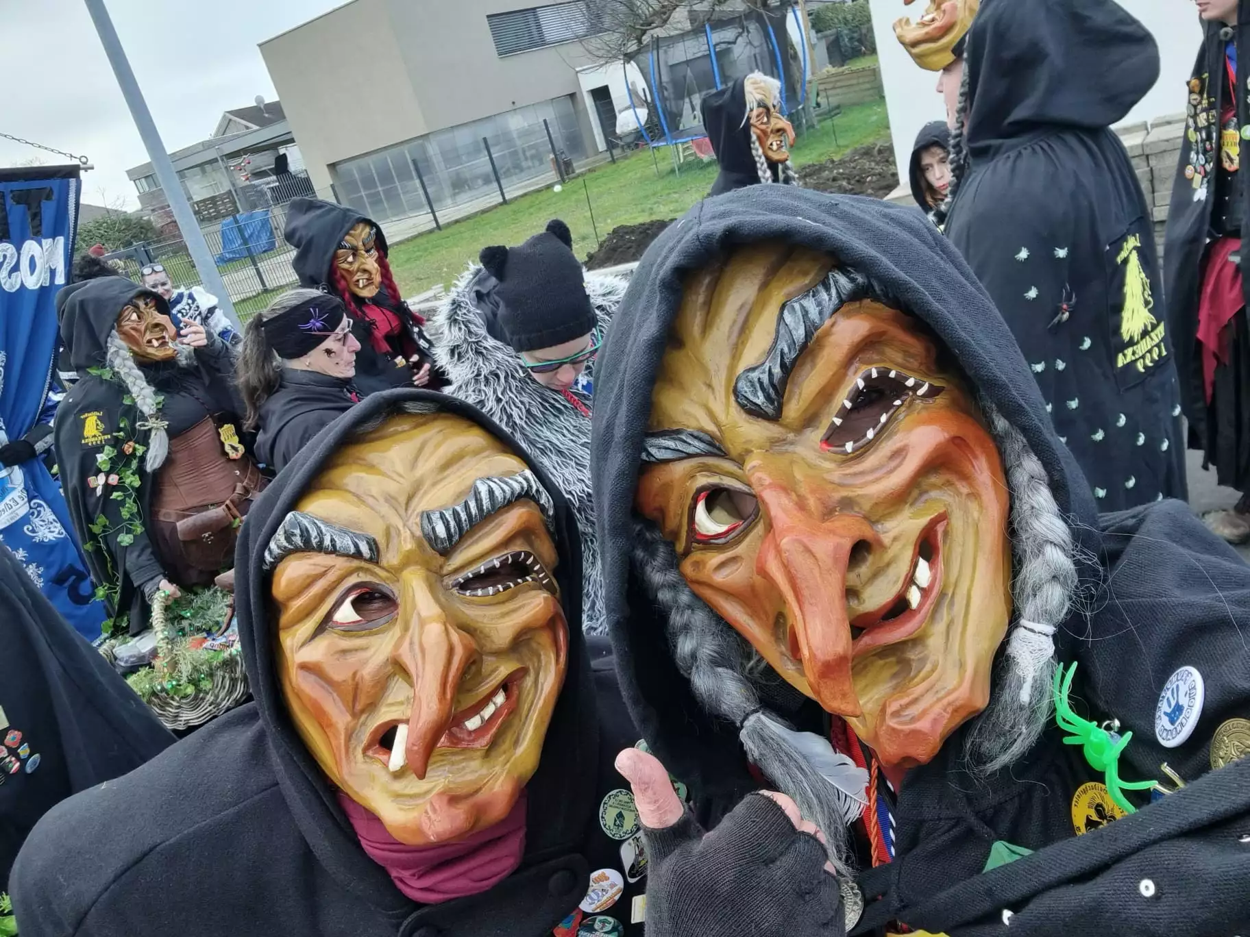 Umzug Fussach, Kinderfasching Leiblach, Fetza Hexa