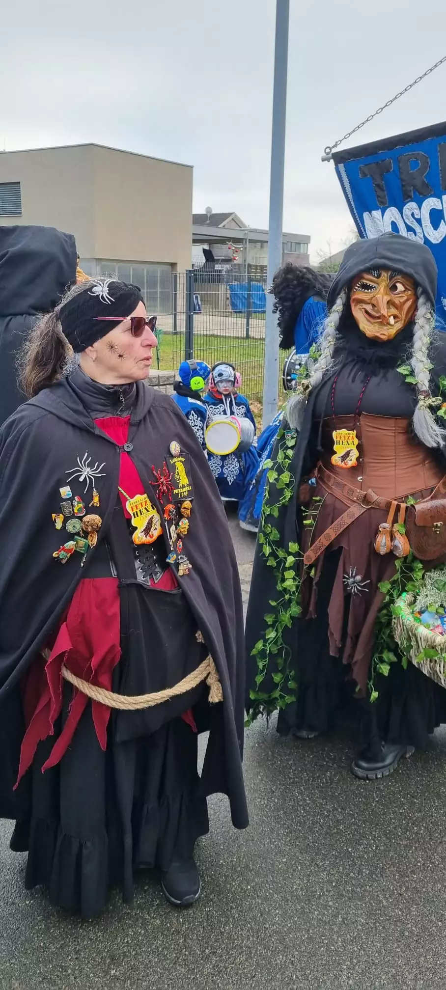 Umzug Fussach, Kinderfasching Leiblach, Fetza Hexa