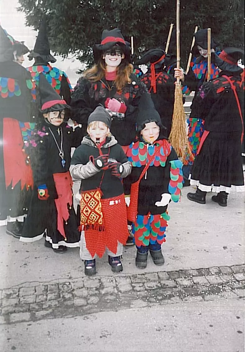 Kinderfasching Leiblach, Fetza Hexa, hexen Geschichte