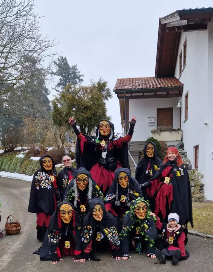Umzug Neukirch, Leiblachtaler Fetza Hexa, Kinderfasching Leiblach