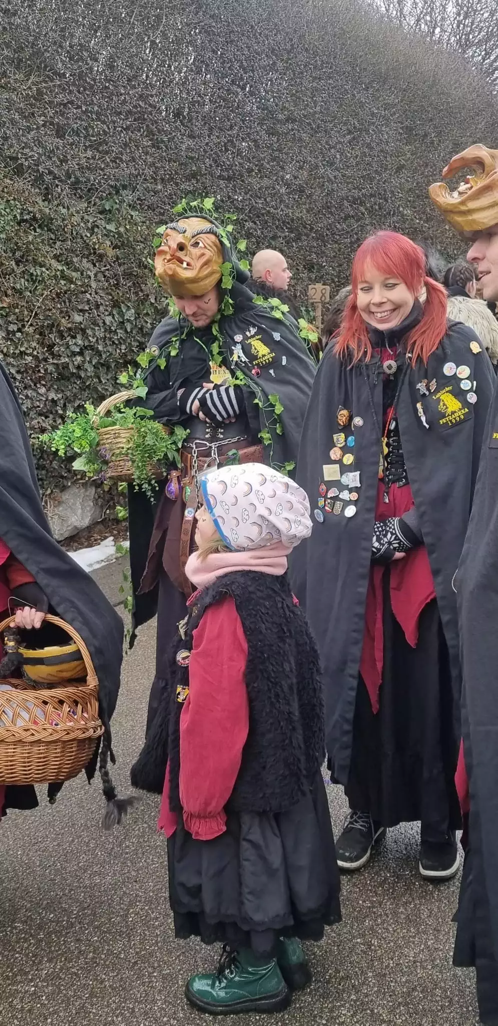 Umzug Neukirch, Leiblachtaler Fetza Hexa, Kinderfasching Leiblach
