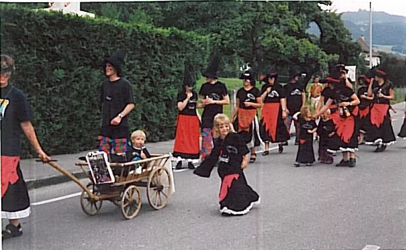 Kinderfasching Leiblach, Fetza Hexa, hexen Geschichte