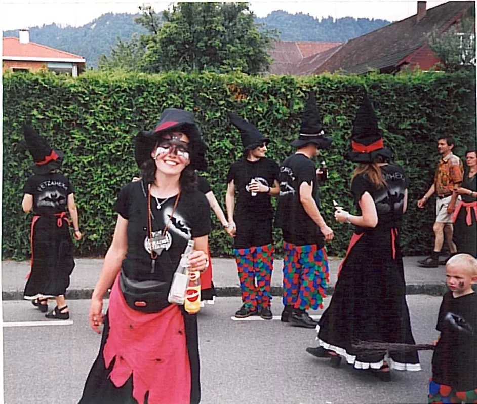 Kinderfasching Leiblach, Fetza Hexa, hexen Geschichte