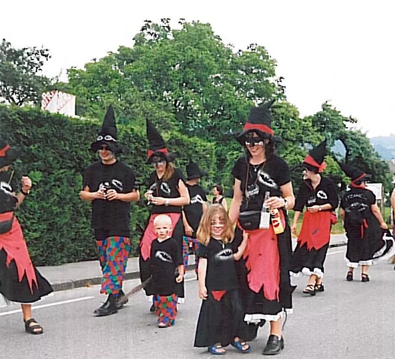 Kinderfasching Leiblach, Fetza Hexa, hexen Geschichte